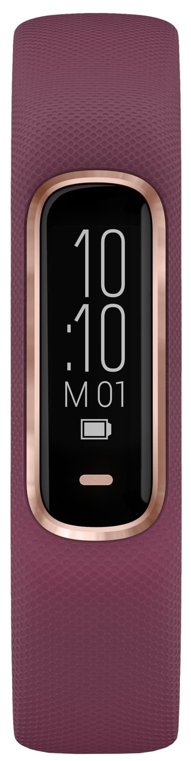 Garmin Vivosmart 4 aktivitetsur - S/M (berry/rose gold)