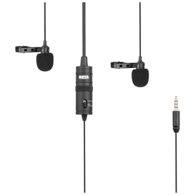 Boya BY-M1DM dobbelt reversmikrofon