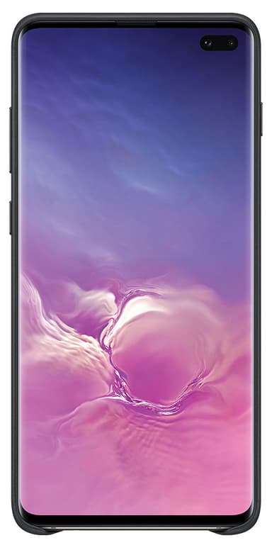 Samsung Galaxy S10 Plus lædercover (sort)