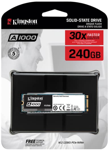 Kingston A1000 M.2 NVMe intern SSD 240 GB