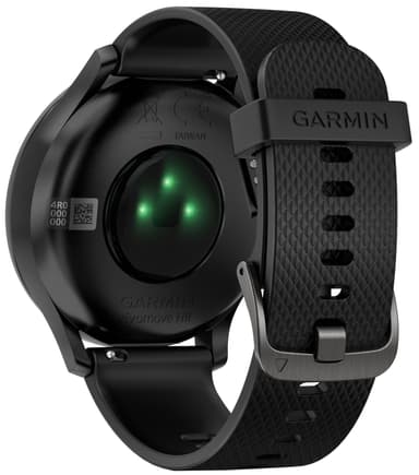 Garmin Vivomove HR hybrid smartwatch L (sort)