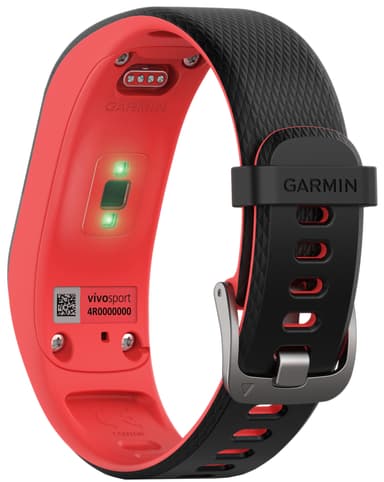 Garmin Vivosport aktivitetsur S/M (sort/fuchsia)