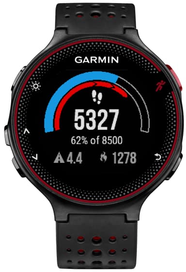 Garmin Forerunner 235 sportsur (sort/rød)