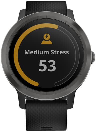 Garmin Vivoactive 3 GPS sportsur (sort/slate)