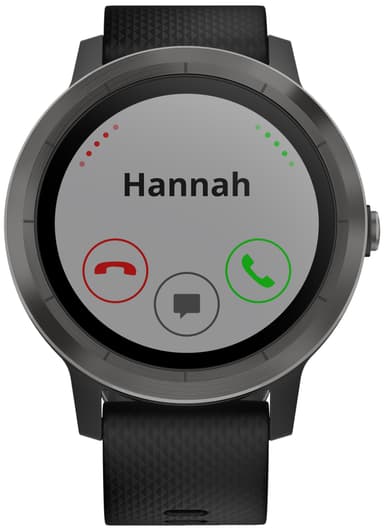 Garmin Vivoactive 3 GPS sportsur (sort/slate)