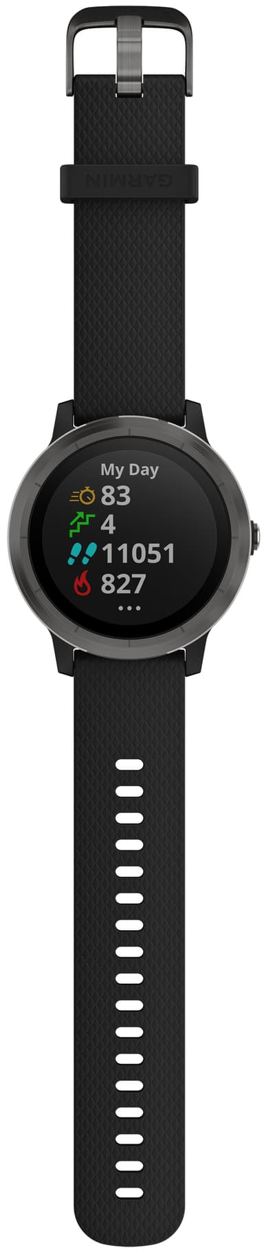 Garmin Vivoactive 3 GPS sportsur (sort/slate)
