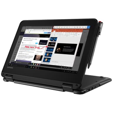 Lenovo 300e Chromebook 11,6" 2-i-1 (sort)