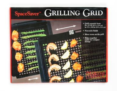 Spacesaver grillfad, justerbart.
