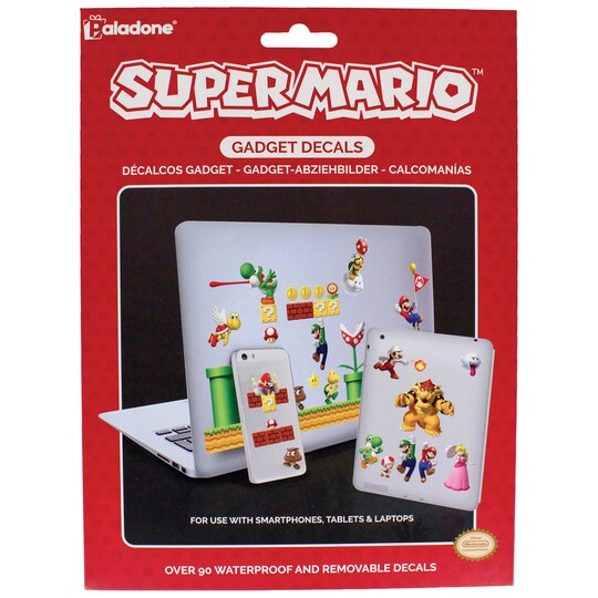 Paladone Super Mario gadget-mærkater