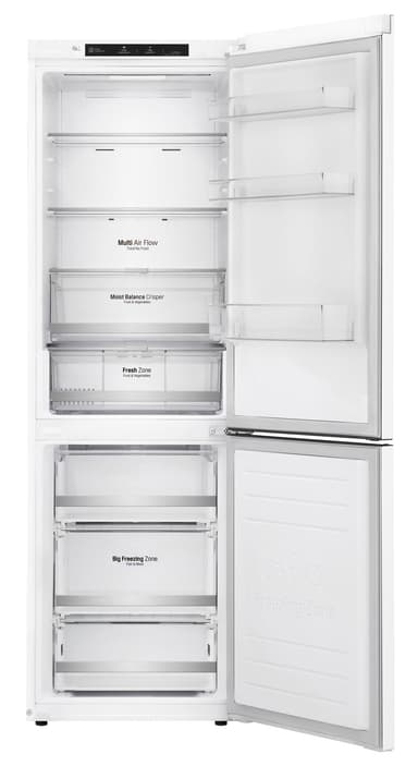 LG kølefryseskab  GBB71SWEFN (hvid)