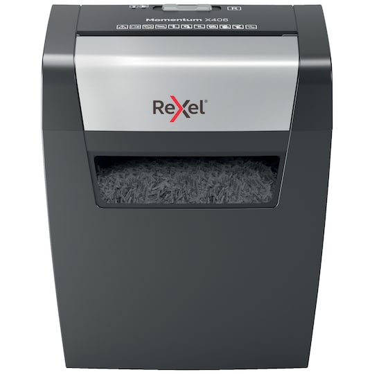 Rexel Momentum X406 cross-cut makulator