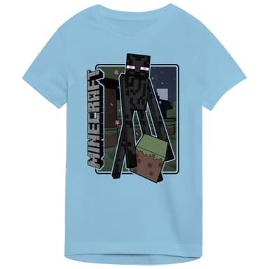 Minecraft - Vintage Enderman t-shirt (str. 12-13 år)