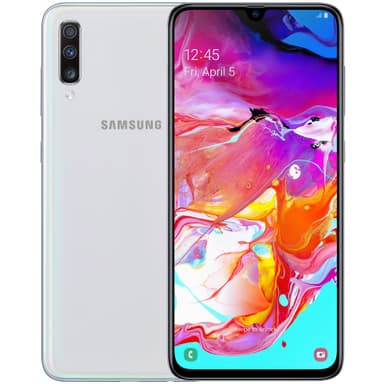Samsung Galaxy A70 smartphone (hvid)