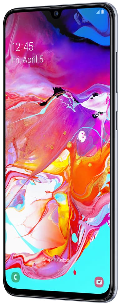 Samsung Galaxy A70 smartphone (hvid)
