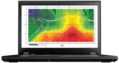 Lenovo ThinkPad P51 15,6" bærbar computer (sort)