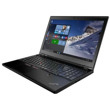 Lenovo ThinkPad P51 15,6" bærbar computer (sort)