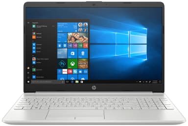 HP 15-dw0011no 15,6" bærbar computer (sølv)