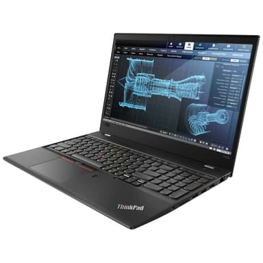Lenovo ThinkPad P52S 15,6" bærbar computer (sort)