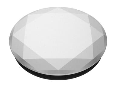 Popsockets greb til mobilenhed (metallic diamond silver)