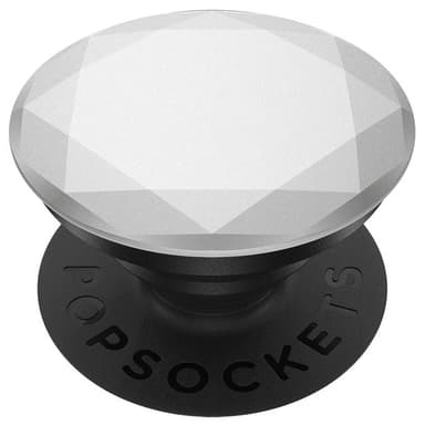 Popsockets greb til mobilenhed (metallic diamond silver)