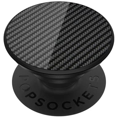 Popsockets greb til mobilenhed (carbon fiber black)