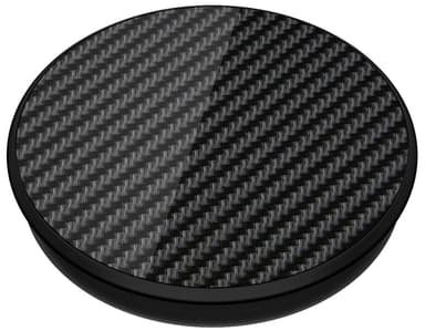 Popsockets greb til mobilenhed (carbon fiber black)