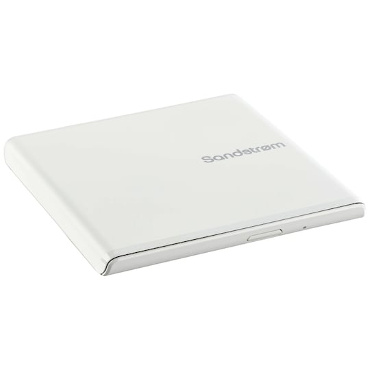 Sandstrøm ekstern Slim DVD/CD optisk drev (hvid) | Elgiganten
