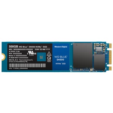 WD Blue SN500 NVMe PCIe M.2 intern SSD 500 GB