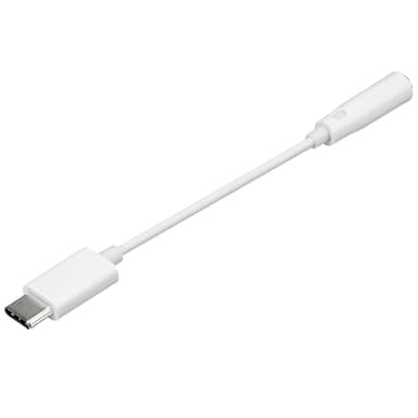 Sandstrøm USB-C til 3,5 mm lydadapter