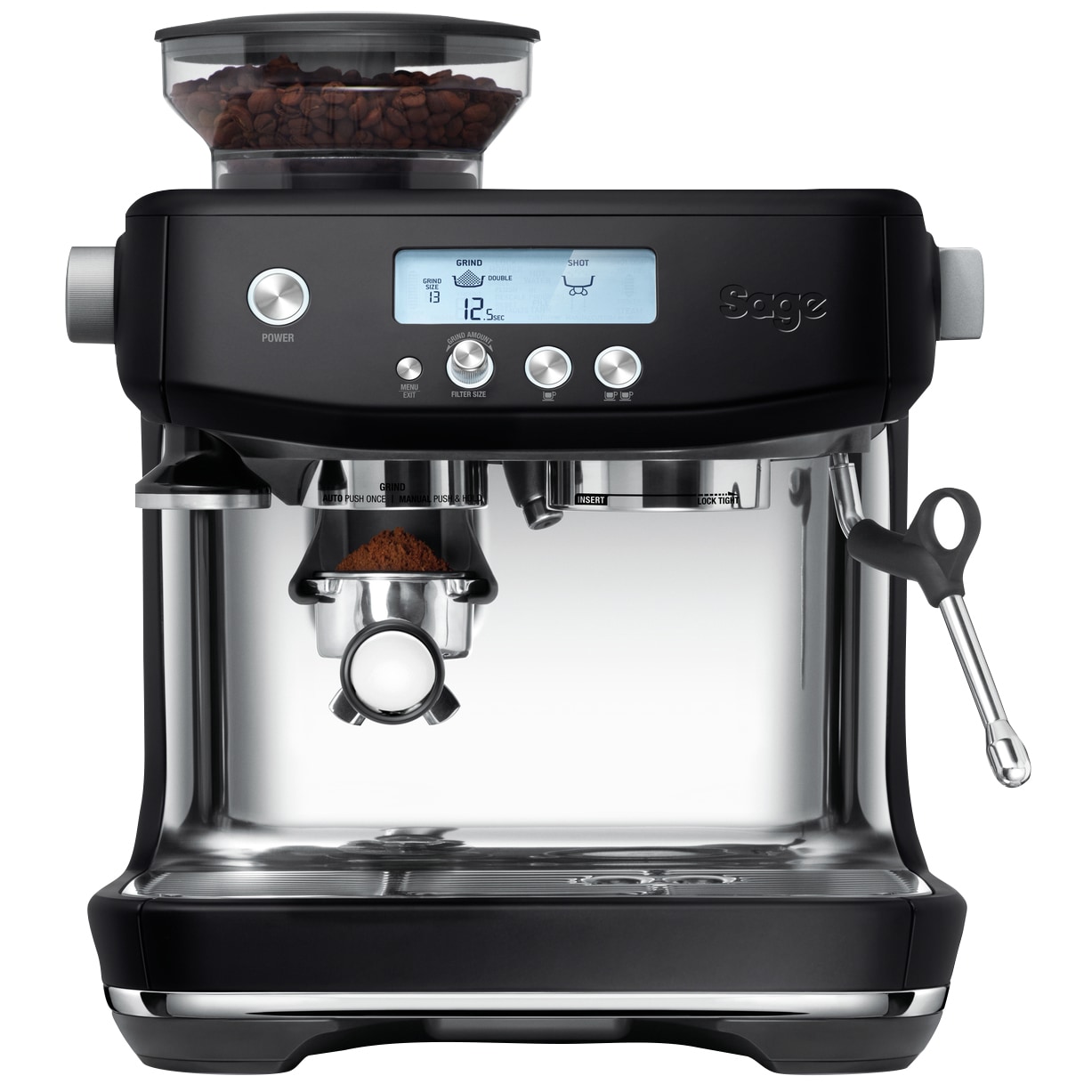 Sage Barista Pro espressomaskine SES 878 BTR (sort) thumbnail