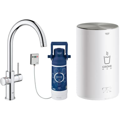 GROHE RED C-spout Medium armatur og kedel | Elgiganten