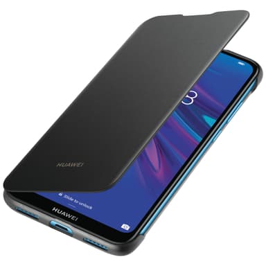 Huawei Y6 2019 flipcover (sort)
