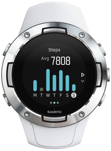 Suunto 5 GPS sportsur (hvid)