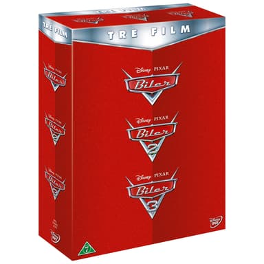 Cars 1-3 Boks - DVD