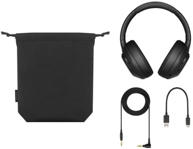 Sony WH-XB900 EXTRA BASS trådløse høretelefoner (sort)