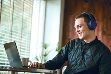 Sony WH-XB900 EXTRA BASS trådløse høretelefoner (blå)