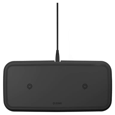 Zens Dual opladermåtte (sort)