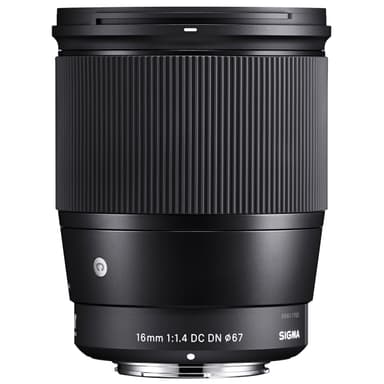 Sigma AF 16 mm f/1,4 DC DN Contemporary vidvinkelobjektiv (MFT mount)