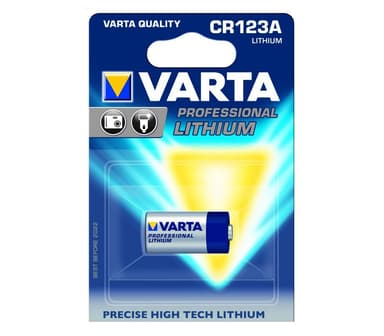 Se Varta Professional Lithium Cr123a 1 Pack (b) - Batteri hos Elgiganten