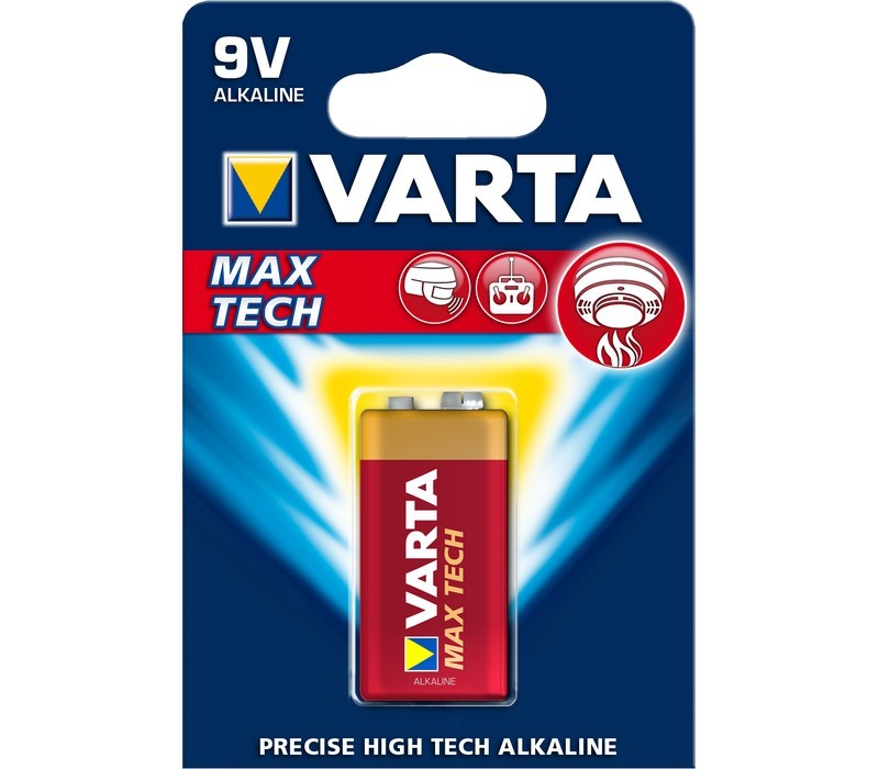 Varta Longlife Max Power 9V-batteri (1-pak) thumbnail