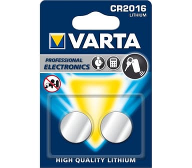 Billede af Varta CR 2016 battery (pakke med 2) hos Elgiganten