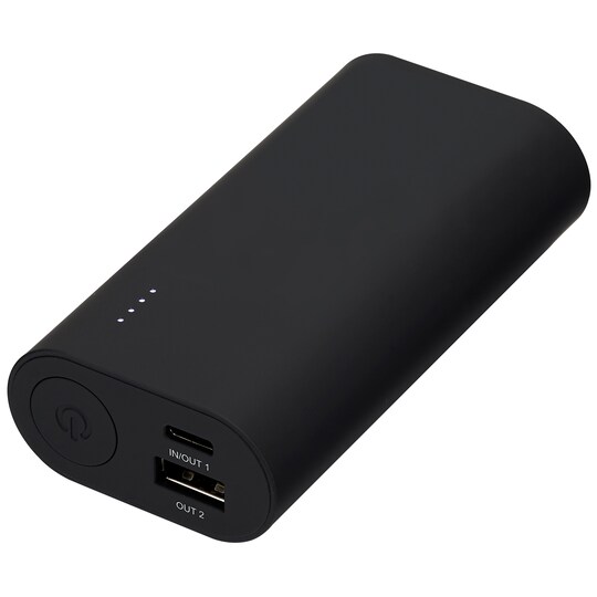Goji 6700 mAh USB-C powerbank (sort)