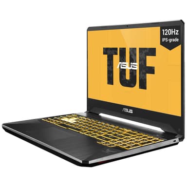 Asus Gaming TUF FX505DT 15,6" bærbar gamingcomputer (sort/guld) Asus Gaming TUF FX505DT 15,6" bærbar gamingcomputer (sort/guld)