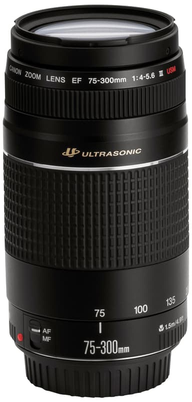 Canon EF 75-300 mm f/4-5,6 III USM telefoto-zoomobjektiv