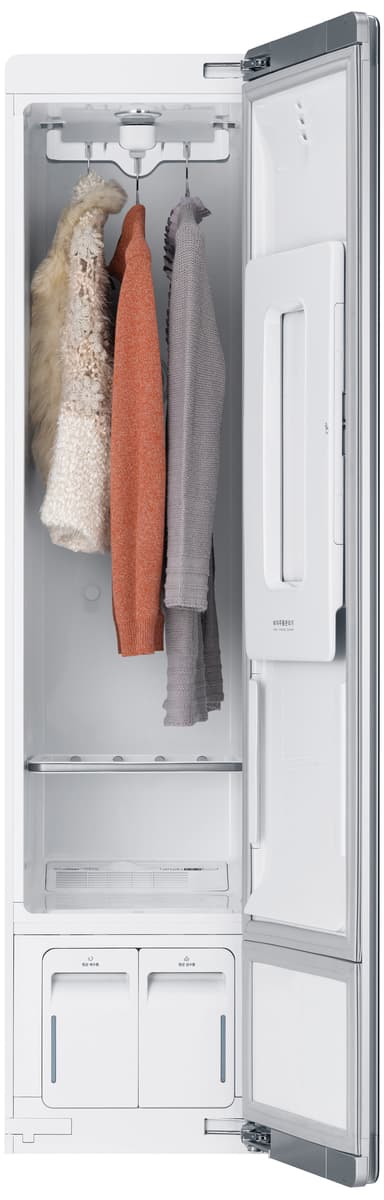 LG Essence damptøjskab S3RF (brun)