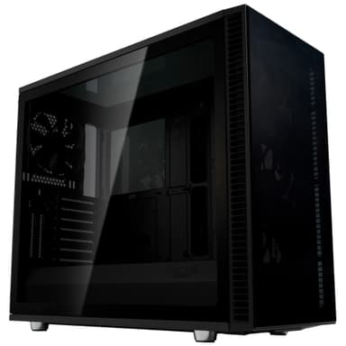 Fractal Design Vision S2 PC kabinet (Blackout/hærdet glas)