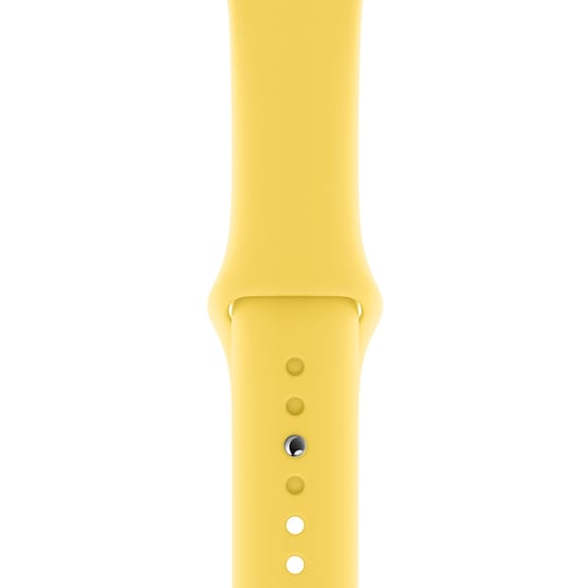 Apple 44 mm Sport rem (canary yellow)