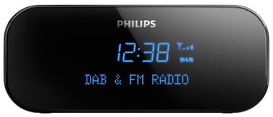 Philips clockradio AJB3000/12 (sort)