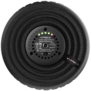 Hyperice Vyper 2.0 vibrerende foam roller (sort)