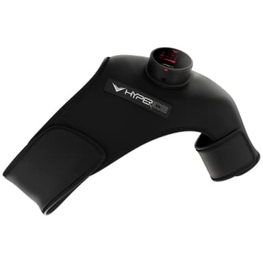 Hyperice Venom Shoulder vibrerende varmebind til venstre skulder